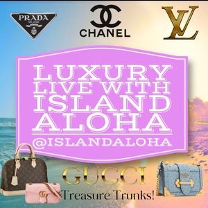 JOIN ME FOR LUXURY LIVE with @islandaloha - Luxury Treasure Trunks